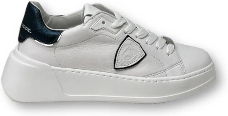 Philippe Model Tres Temple Sneakers White Dames