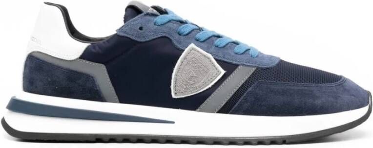 Philippe Model Tropez 2.1 Blauwe Sneakers Blue Heren