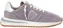 Philippe Model Tropez 2.1 Daim Lave Sneakers Grijs Dames - Thumbnail 7
