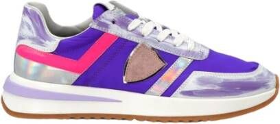 Philippe Model Paarse Tropez 2.1 Hardloopschoenen Vrouwen Multicolor Dames