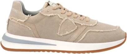 Philippe Model Tropez 2.1 Heren Hardloopschoen Beige Heren