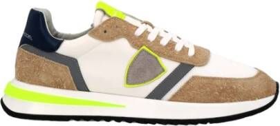 Philippe Model Tropez 2.1 Stijlvolle Sneakers Beige Heren