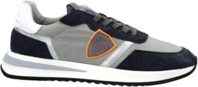 Philippe Model Grijze Sneakers Tropez 2.1 Low Grijs Heren