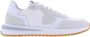 Philippe Model Ivoor Leren Sneakers met Contrasterende Details Beige - Thumbnail 1