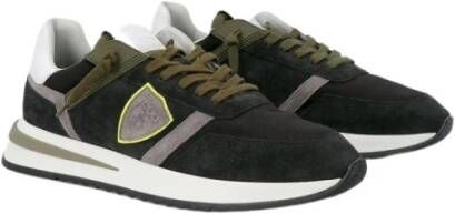 Philippe Model Tropez 2.1 Lage Sneakers voor Heren Black Heren