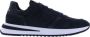Philippe Model Zwarte Suède Leren Sneakers voor Mannen Black Heren - Thumbnail 1