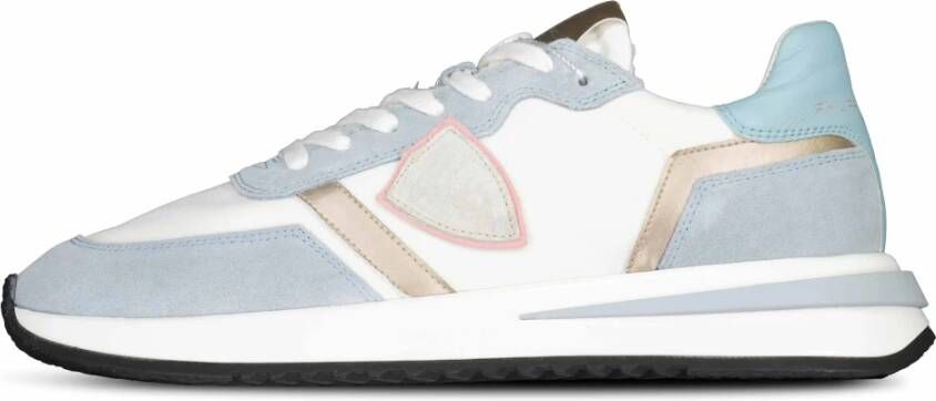 Philippe Model Blauw & Wit Tropez 2.1 Sneakers White Dames