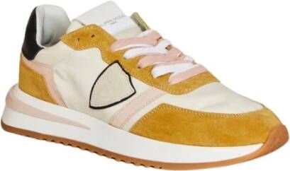 Philippe Model Tropez 2.1 Mondiale lage vrouw sneakers Oranje Dames