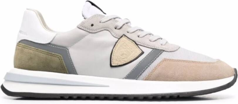 Philippe Model Tropez 2.1 Low Man Sneaker Kleur: Mondial Gris Grijs Heren
