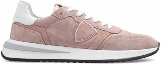 Philippe Model Tropez 2.1 Sneaker in poederroze suède Pink Dames