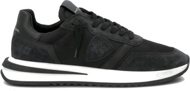 Philippe Model Stijlvolle Sneakers voor de Moderne Man Black Heren