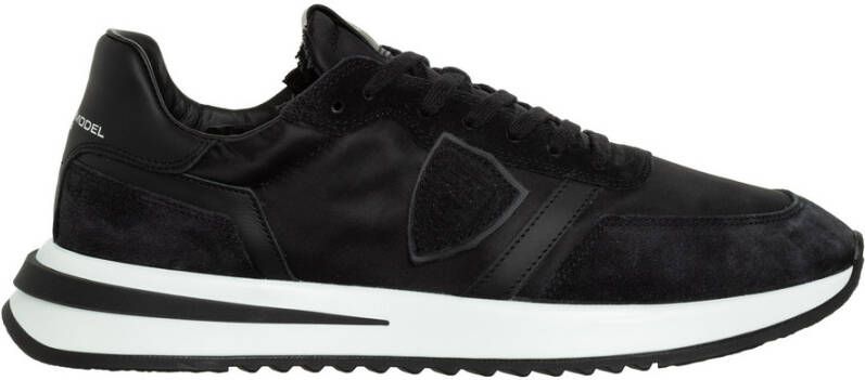 Philippe Model Stijlvolle Sneakers voor de Moderne Man Black Heren