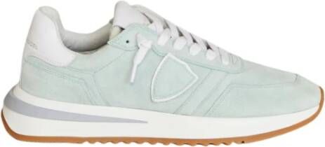 Philippe Model Tropez 2.1 Suède Lage Sneakers Green Dames
