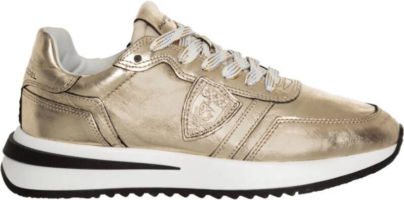 Philippe Model Dames Sneakers Paris Tyld M001 Metal Or Goud Yellow Dames