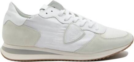 Philippe Model Witte Sneakers voor Mannen en Vrouwen White Heren - Foto 15
