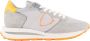 PHILIPPE MODEL Lage Sneakers Tropez Haute Low Maat: 47 Materiaal: Suède Kleur: Grijs - Thumbnail 2