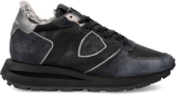 Philippe Model Sneakers Tropez Haute Running Women Zwart Black Dames