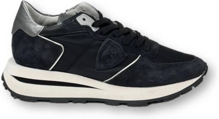 Philippe Model Tropez Hoge Sneakers Black Dames