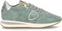 Philippe Model Tropez Low Sneakers Vrouw Green Dames - Thumbnail 1