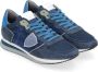 Philippe Model Tropez X Bluette Sneaker Stijlvol en veelzijdig Blauw Heren - Thumbnail 12
