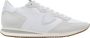 Philippe Model Witte Sneakers voor Mannen en Vrouwen White Heren - Thumbnail 1