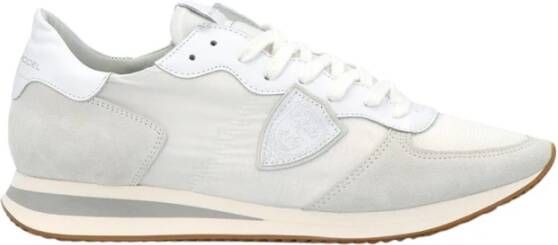 Philippe Model Witte Sneakers voor Mannen en Vrouwen White Heren - Foto 12