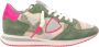 Philippe Model Camouflage Pop Green Hardloopschoenen Meerkleurig Dames - Thumbnail 6