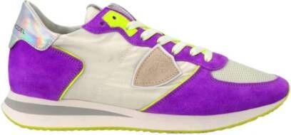 Philippe Model Trpx Dames Hardloopschoen Purple Dames