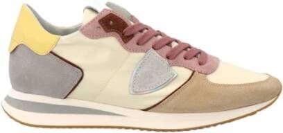 Philippe Model Trpx Dames Hardloopschoenen Beige Dames