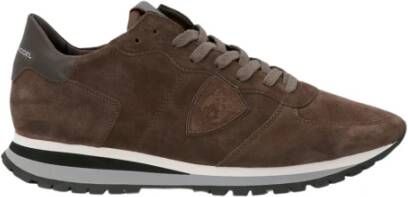 Philippe Model Trpx Low Bruine Sneaker Brown Heren