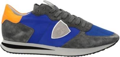 Philippe Model Blauwe Trpx Lage Sneakers Blue Heren