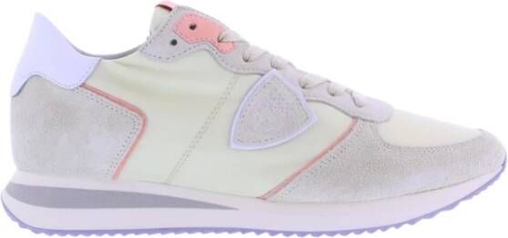 Philippe Model Lage Trpx Sneakers Tijdloze sportieve chique stijl Beige Dames