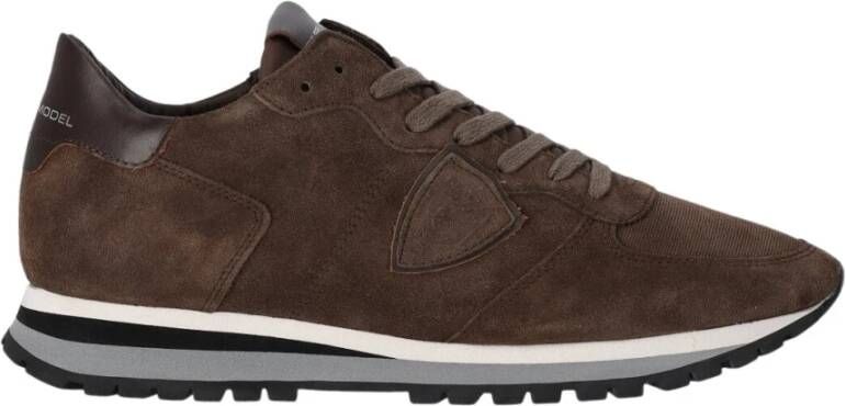 Philippe Model Bruine Trpx Lage Sneakers Brown Heren