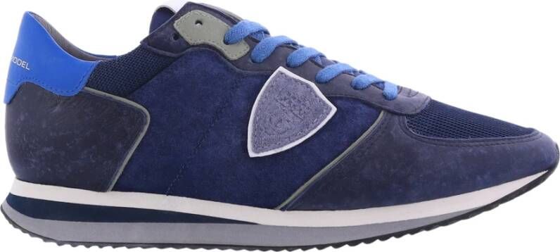 Philippe Model Tropez X Bluette Sneaker Stijlvol en veelzijdig Blauw Heren