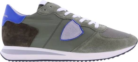 Philippe Model Trpx Low Man Sneakers Groen Heren