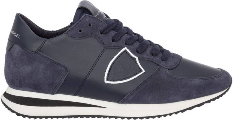 Philippe Model Vintage-geïnspireerde Trpx Low Sneakers Blue Dames