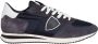 Philippe Model men's shoes suede trainers sneakers Trpx Blauw Heren - Thumbnail 1