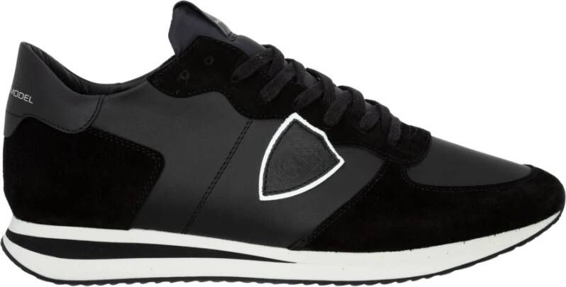 Philippe Model Zwarte Urban Glamour Trpx Sneaker Black Dames