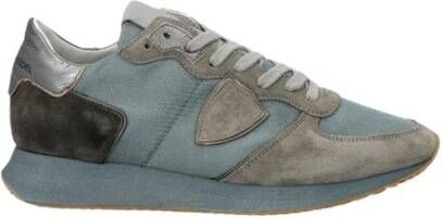 Philippe Model Lage Trpx Sneakers voor vrouwen Blauw Dames