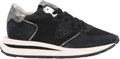 Philippe Model Urban Chic Tropez Haute Sneakers Zwart Dames