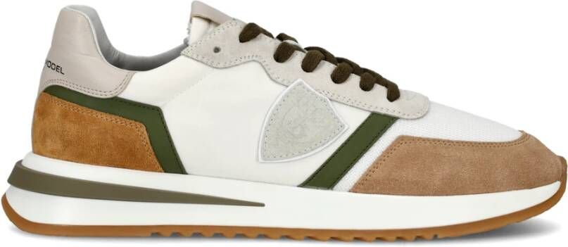 Philippe Model Urban Sneaker met jaren 70 Stijl Multicolor Heren