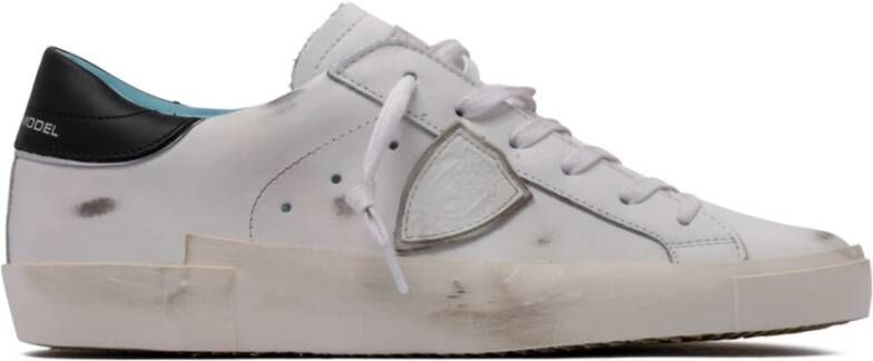 Philippe Model Wit Zwart Sneakers Stijlvol en Comfortabel White - Foto 13