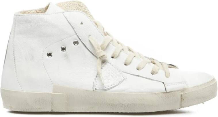 Philippe Model Vernielde Logo Patch Sneakers White Dames