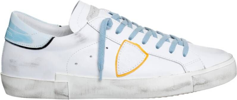 Philippe Model Wit en Celeste Paris X Sneakers White Heren