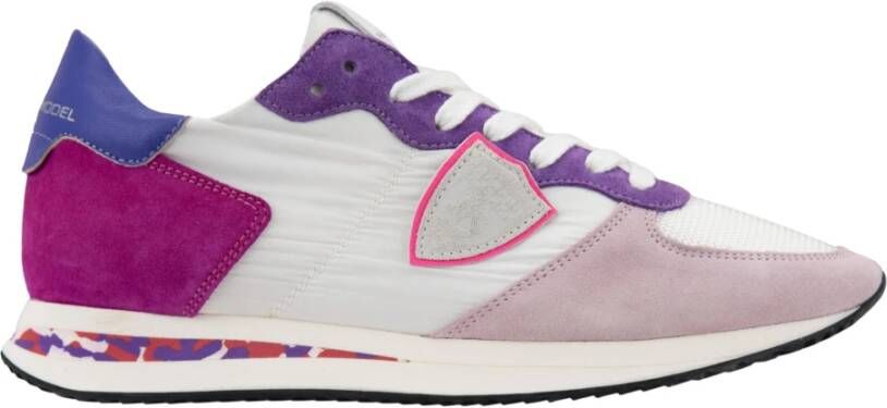 Philippe Model Roze Paarse Hardloopschoenen Trpx Model Multicolor Dames - Foto 2