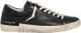 Philippe Model Zwarte leren sneakers moderne stijl Black Heren - Thumbnail 7