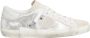 Philippe Model Gelamineerd Leren Sneakers Zilver Wit Gray Dames - Thumbnail 20