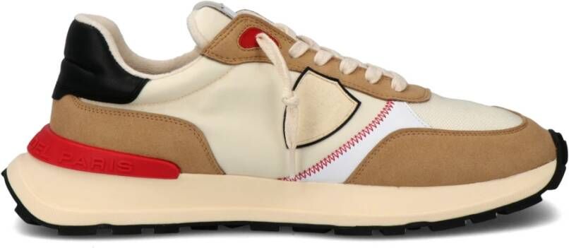 Philippe Model Vintage-geïnspireerde Antibes sneakers in Beige