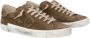 Philippe Model Vintage legergroene leren sneakers Bruin Heren - Thumbnail 7