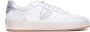 Philippe Model Vintage Leren Sneakers Wit White Heren - Thumbnail 1